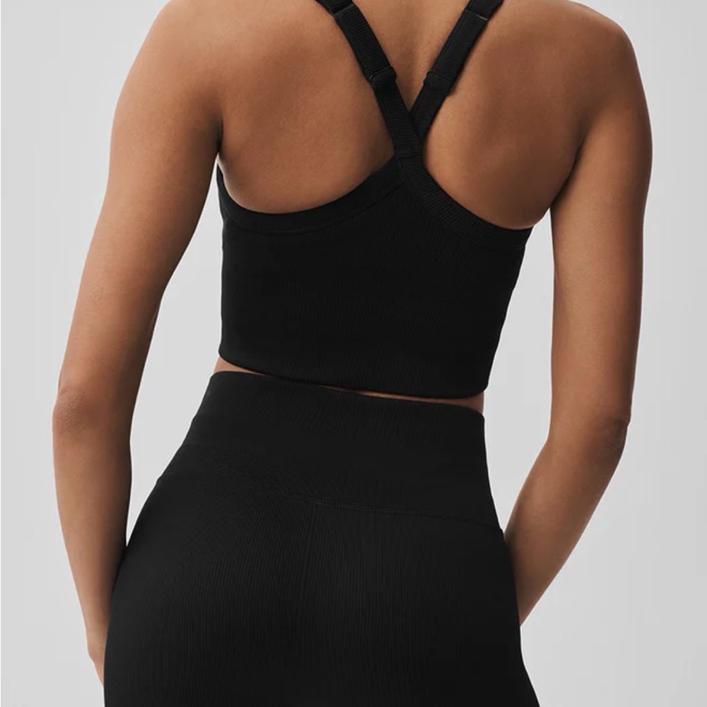 ALO Seamless Ribbed Favorite Bra Tank set of 2 - Picture 5 of 5